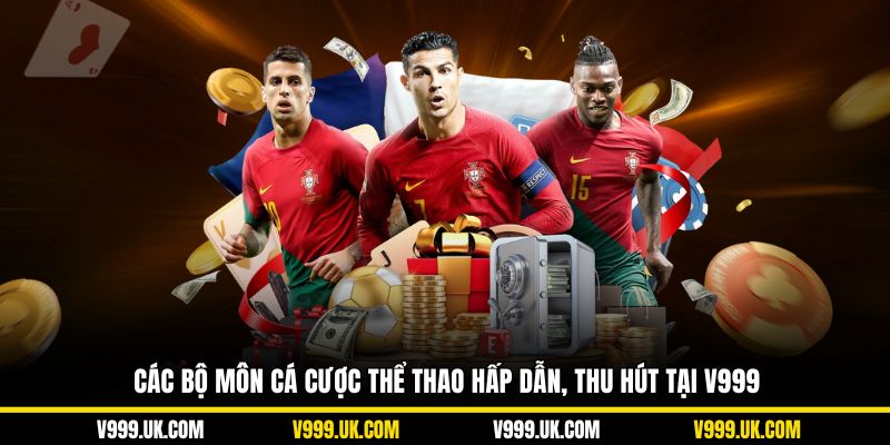 Các bộ môn cá cược thể thao hấp dẫn, thu hút tại nhà cái V999